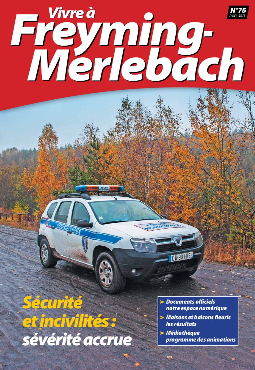 Couverture du bulletin municipal n°75